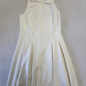 J. McLaughlin Cream Sleeveless Dress